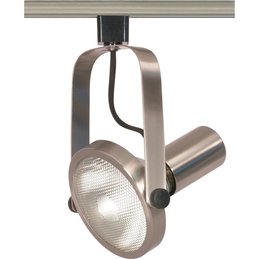 Nuvo Lighting TH302  1 Light - PAR38 - Track Head - Gimbal Ring in Brushed Nickel Finish